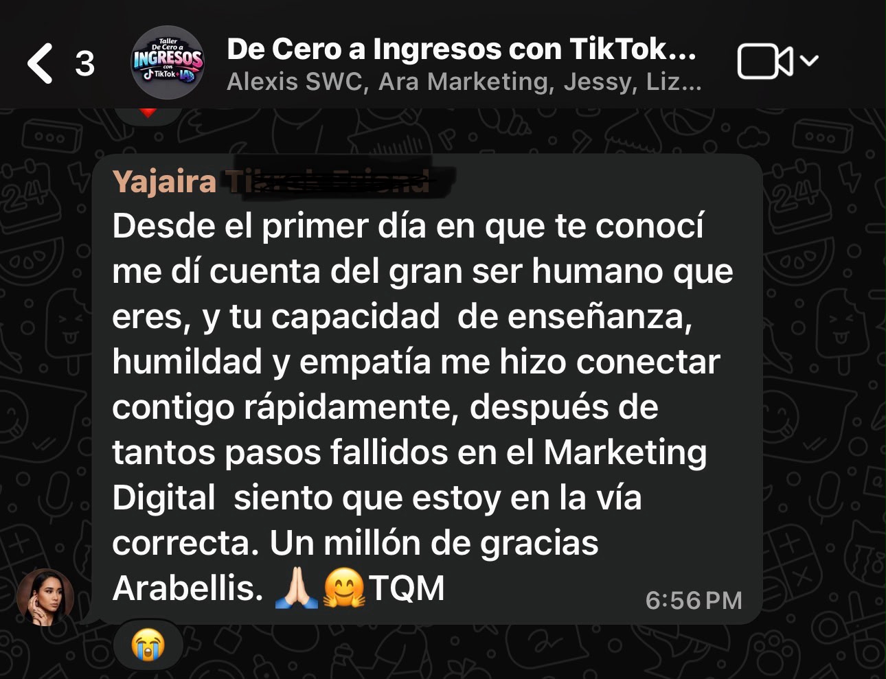 Estudiante de la academia